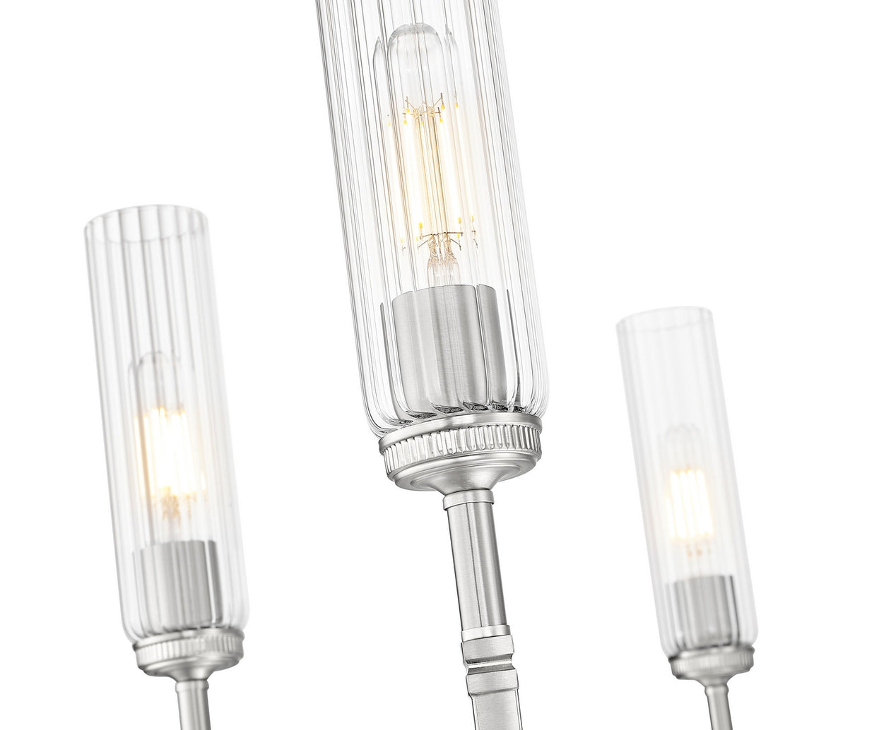 Z-Lite - 3047-6BN - Six Light Chandelier - Esme - Brushed Nickel