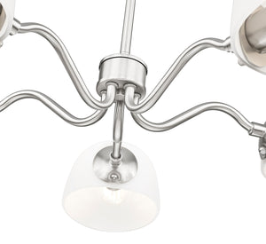 Z-Lite - 3048-5BN - Five Light Chandelier - Breton - Brushed Nickel