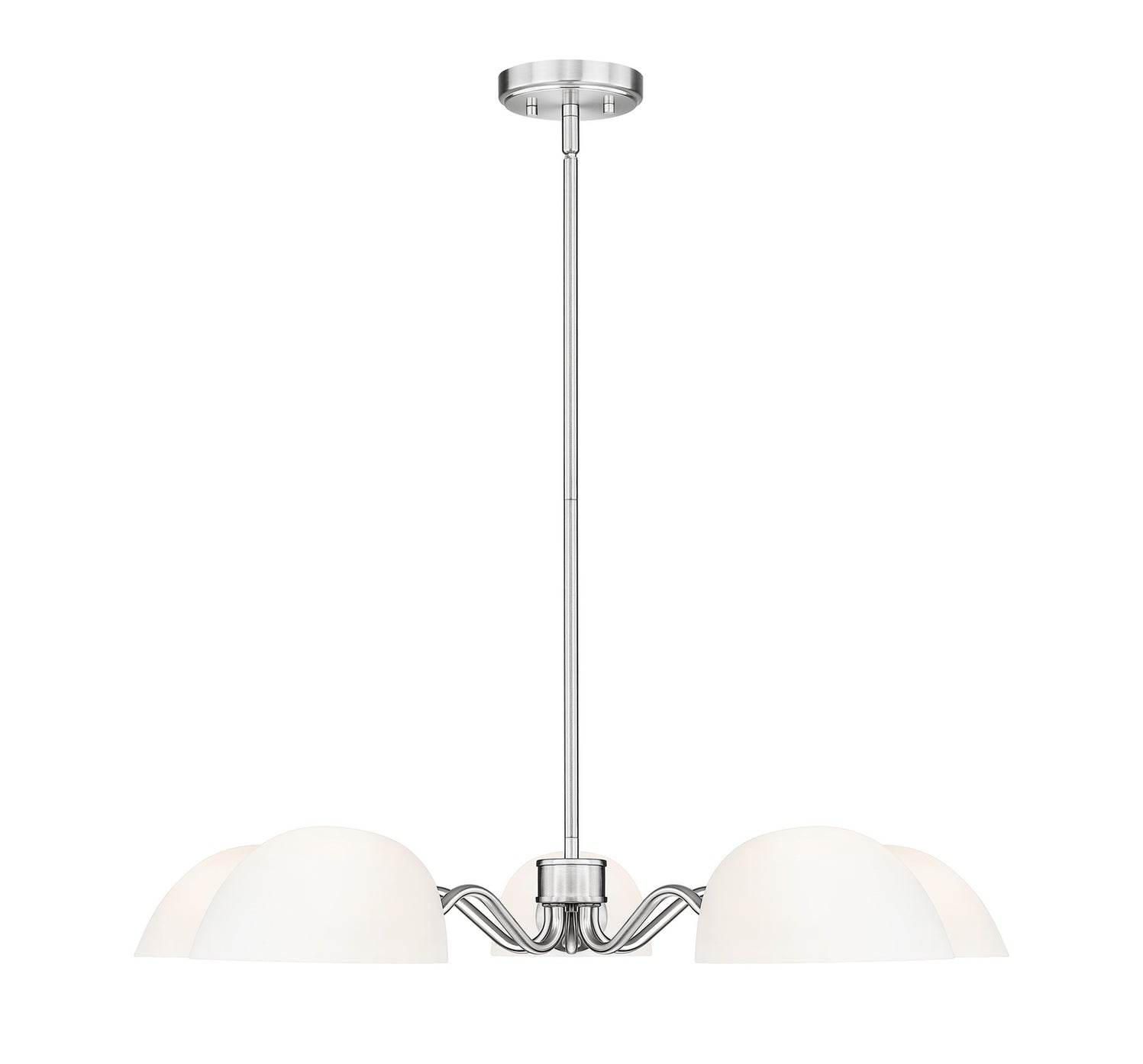 Z-Lite - 3048-5BN - Five Light Chandelier - Breton - Brushed Nickel
