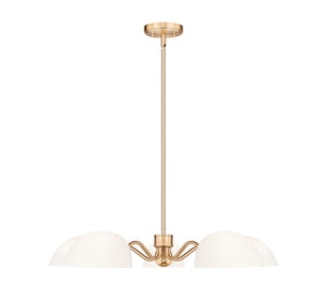 Z-Lite - 3048-5MGLD - Five Light Chandelier - Breton - Modern Gold