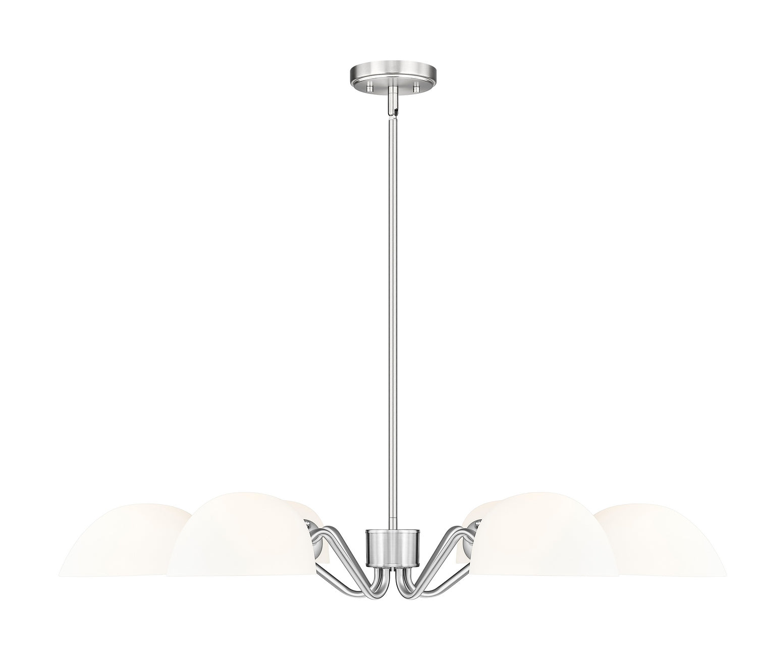 Z-Lite - 3048-6BN - Six Light Chandelier - Breton - Brushed Nickel