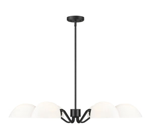 Z-Lite - 3048-6MB - Six Light Chandelier - Breton - Matte Black