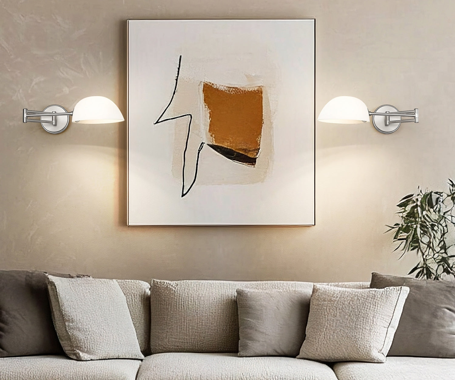 Z-Lite - 3048S-BN - One Light Wall Sconce - Breton - Brushed Nickel