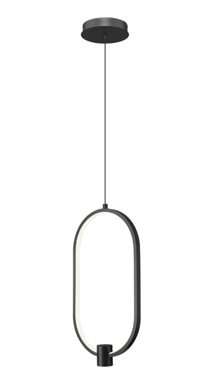 Z-Lite - 4101-10MB-LED - LED Pendant - Saros - Matte Black