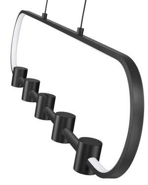 Z-Lite - 4101-42L-MB-LED - LED Linear Chandelier - Saros - Matte Black