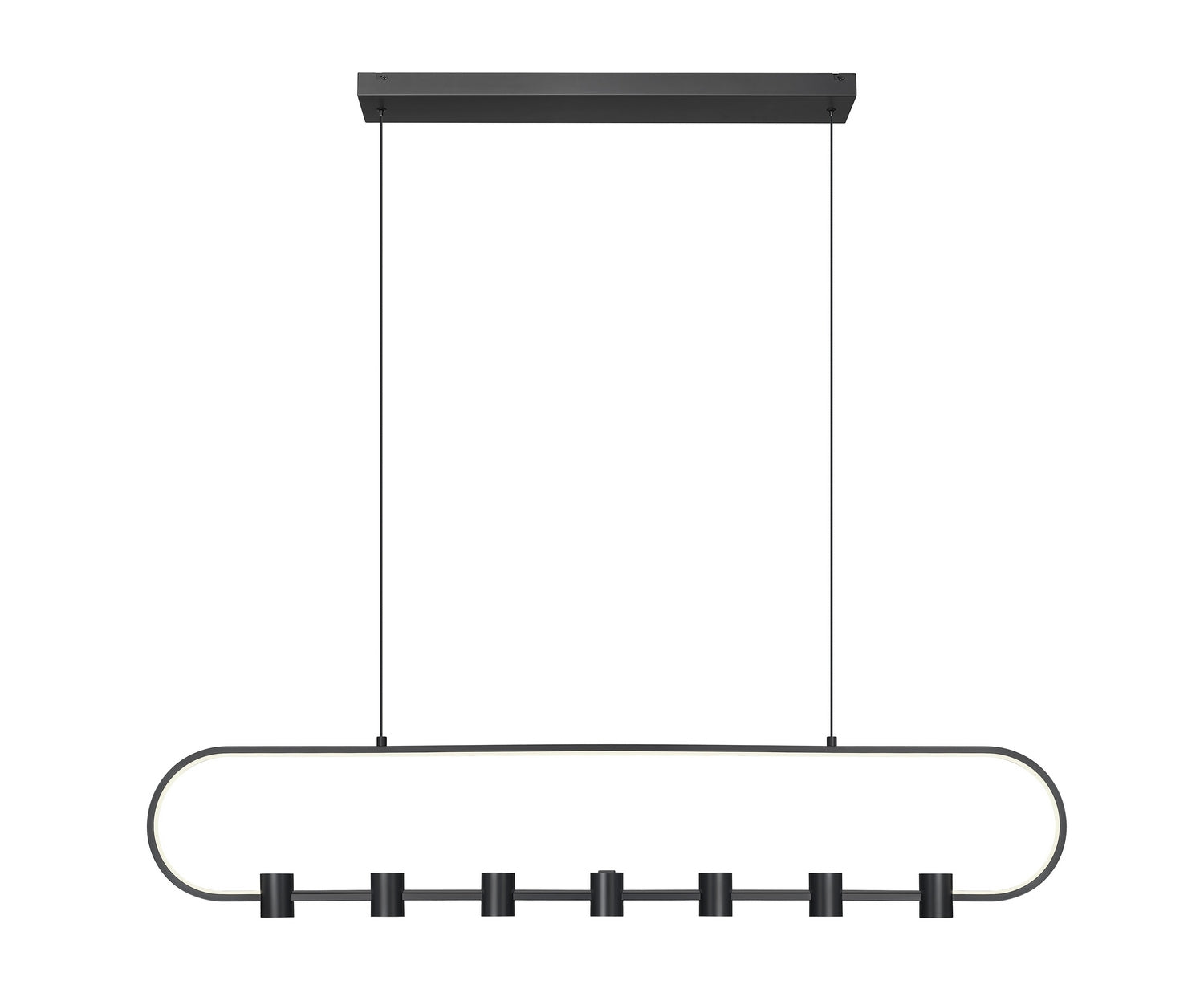 Z-Lite - 4101-54L-MB-LED - LED Linear Chandelier - Saros - Matte Black
