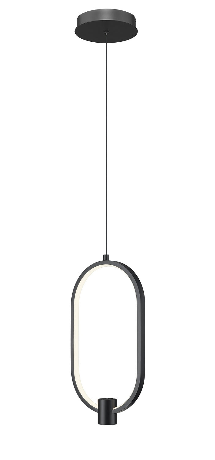 Z-Lite - 4101-8MB-LED - LED Pendant - Saros - Matte Black