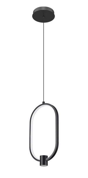 Z-Lite - 4101-8MB-LED - LED Pendant - Saros - Matte Black