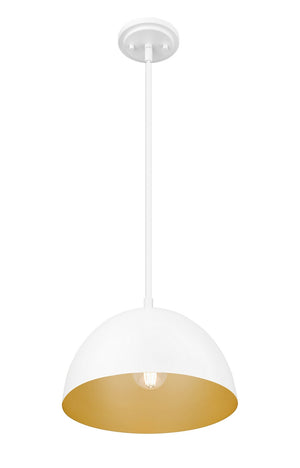 Z-Lite - 4501P12-MW - One Light Pendant - Vega - Matte White