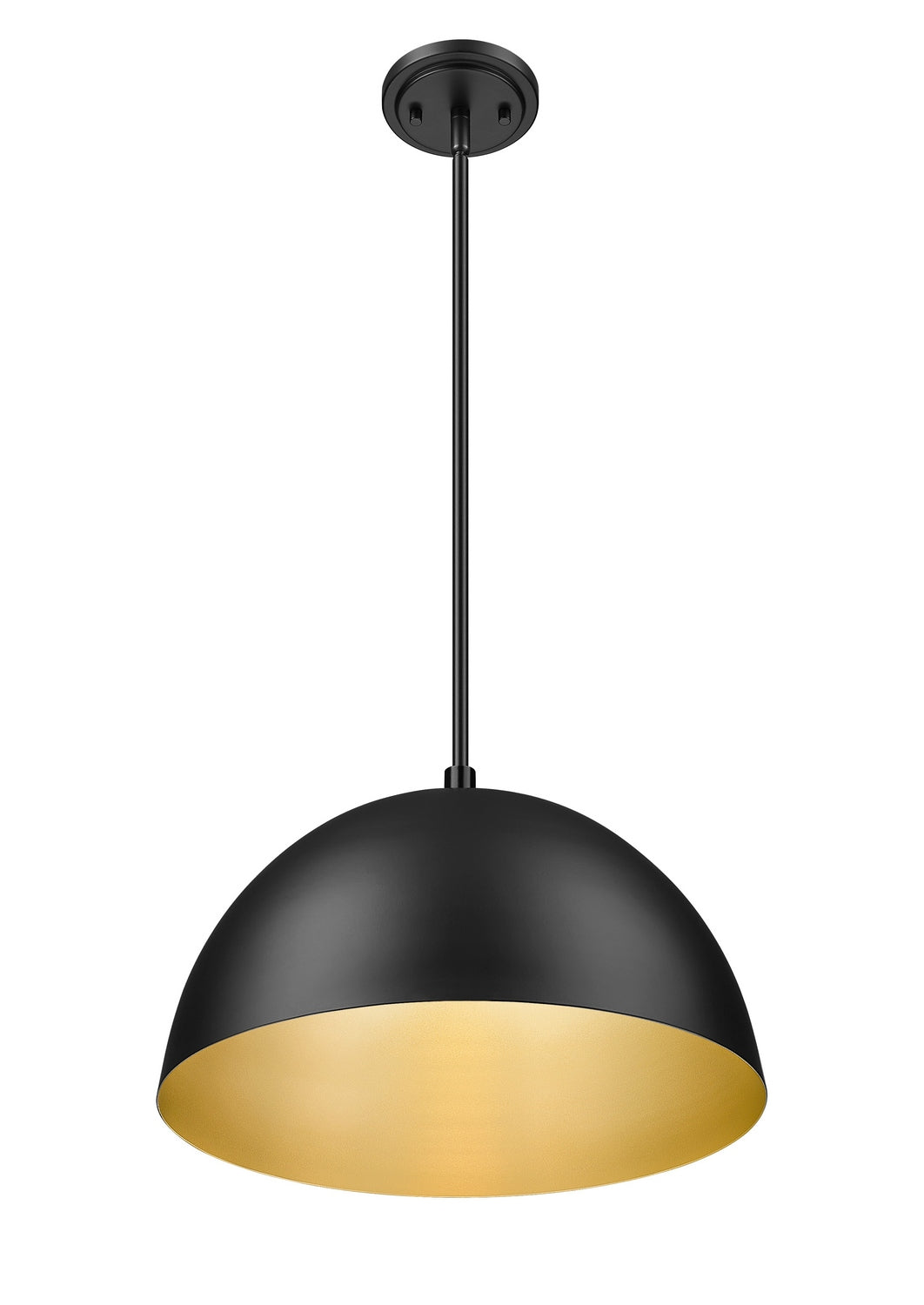 Z-Lite - 4501P16-MB - One Light Pendant - Vega - Matte Black