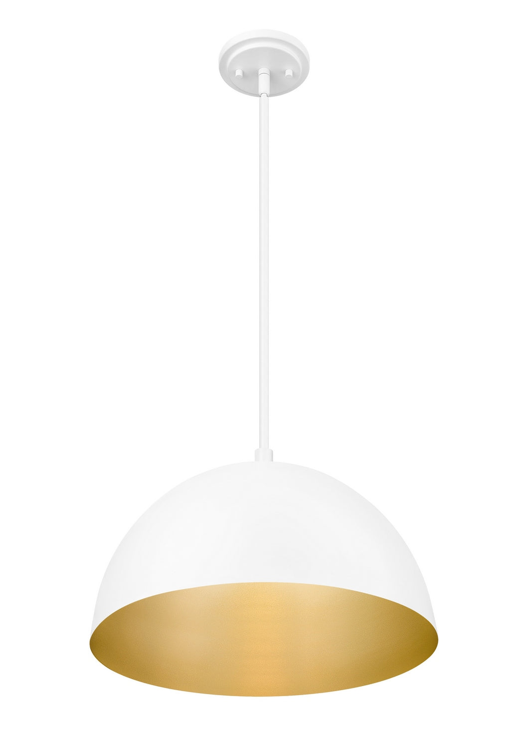Z-Lite - 4501P16-MW - One Light Pendant - Vega - Matte White