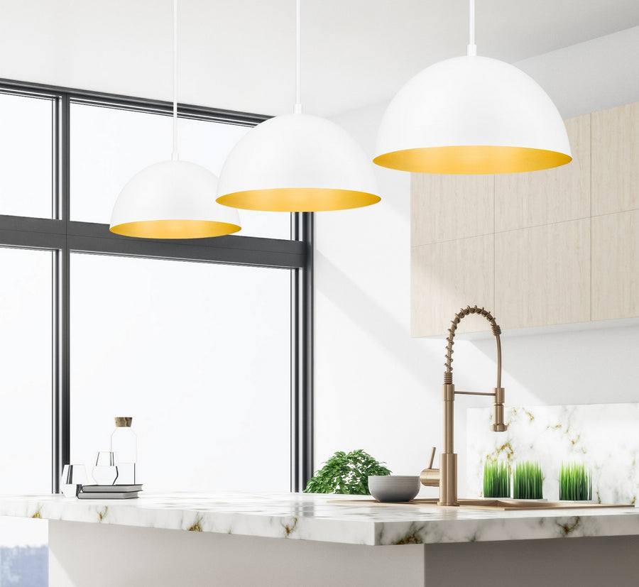 Z-Lite - 4501P16-MW - One Light Pendant - Vega - Matte White