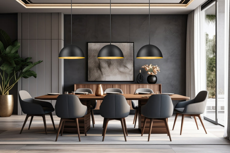 Z-Lite - 4501P24-MB - Three Light Pendant - Vega - Matte Black