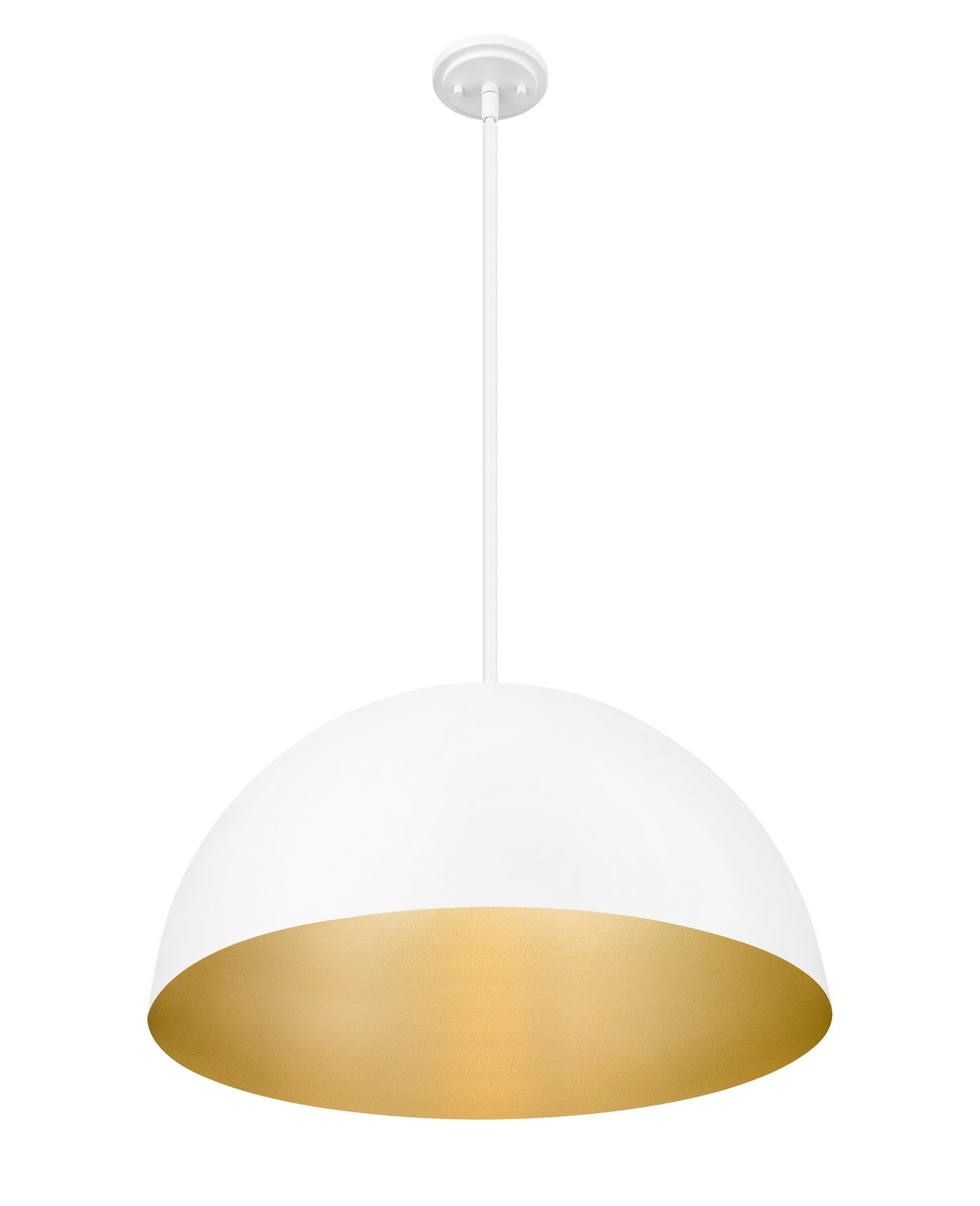 Z-Lite - 4501P24-MW - Three Light Pendant - Vega - Matte White