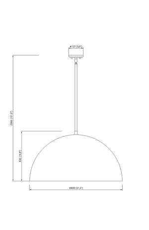 Z-Lite - 4501P32-MB - Three Light Pendant - Vega - Matte Black