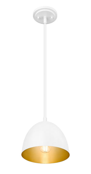 Z-Lite - 4501P8-MW - One Light Pendant - Vega - Matte White