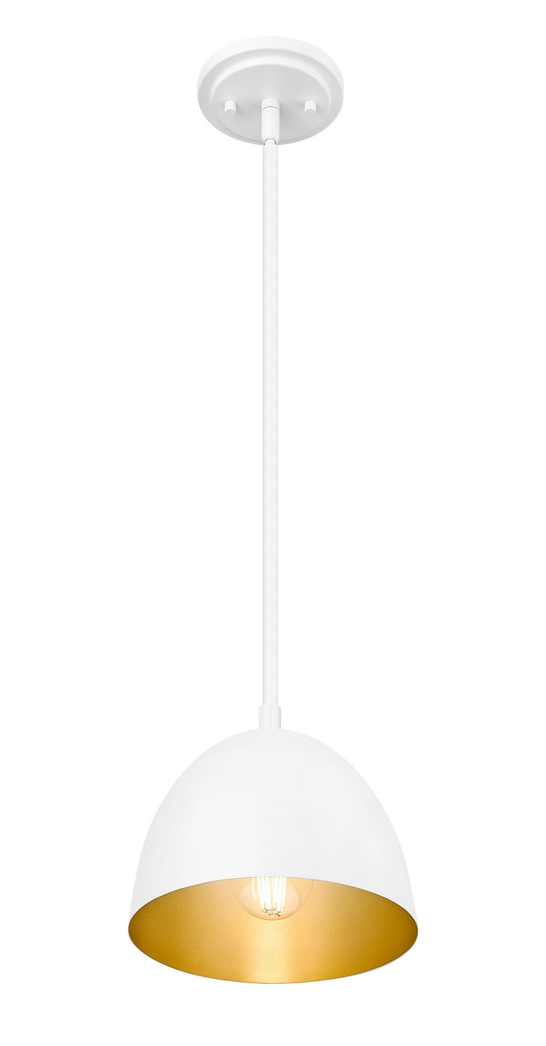 Z-Lite - 4501P8-MW - One Light Pendant - Vega - Matte White