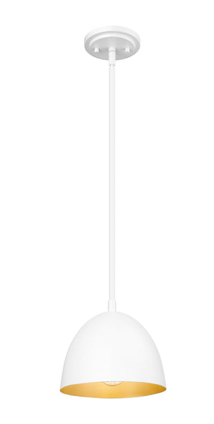 Z-Lite - 4501P8-MW - One Light Pendant - Vega - Matte White