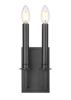 Z-Lite - 4503-2S-MB - One Light Wall Sconce - Orson - Matte Black