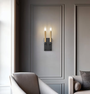 Z-Lite - 4503-2S-MB - One Light Wall Sconce - Orson - Matte Black
