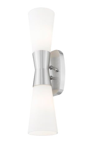 Z-Lite - 4504-2S-BN - Two Light Wall Sconce - Emrys - Brushed Nickel