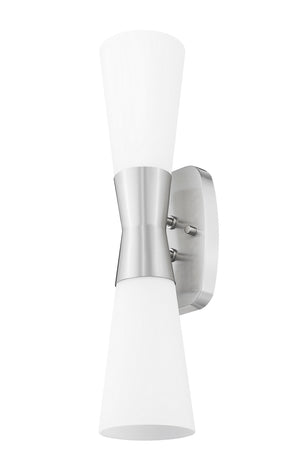 Z-Lite - 4504-2S-BN - Two Light Wall Sconce - Emrys - Brushed Nickel