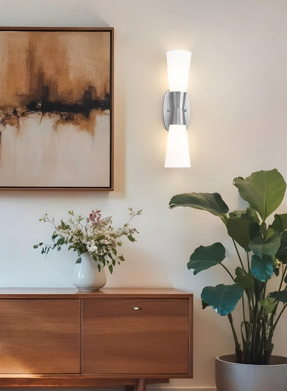 Z-Lite - 4504-2S-BN - Two Light Wall Sconce - Emrys - Brushed Nickel