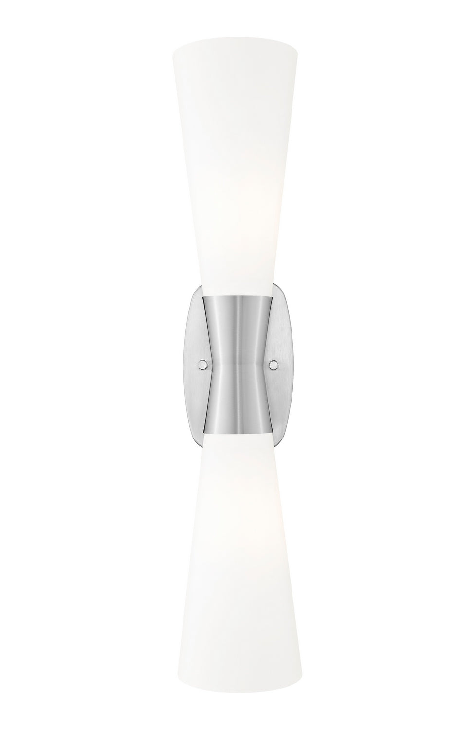Z-Lite - 4504-2SL-BN - Two Light Wall Sconce - Emrys - Brushed Nickel