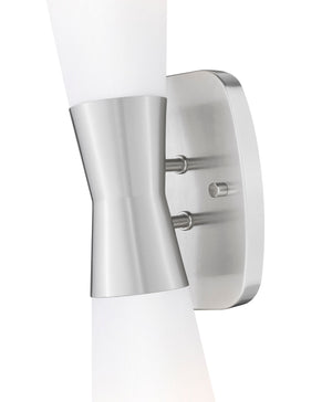 Z-Lite - 4504-2SL-BN - Two Light Wall Sconce - Emrys - Brushed Nickel