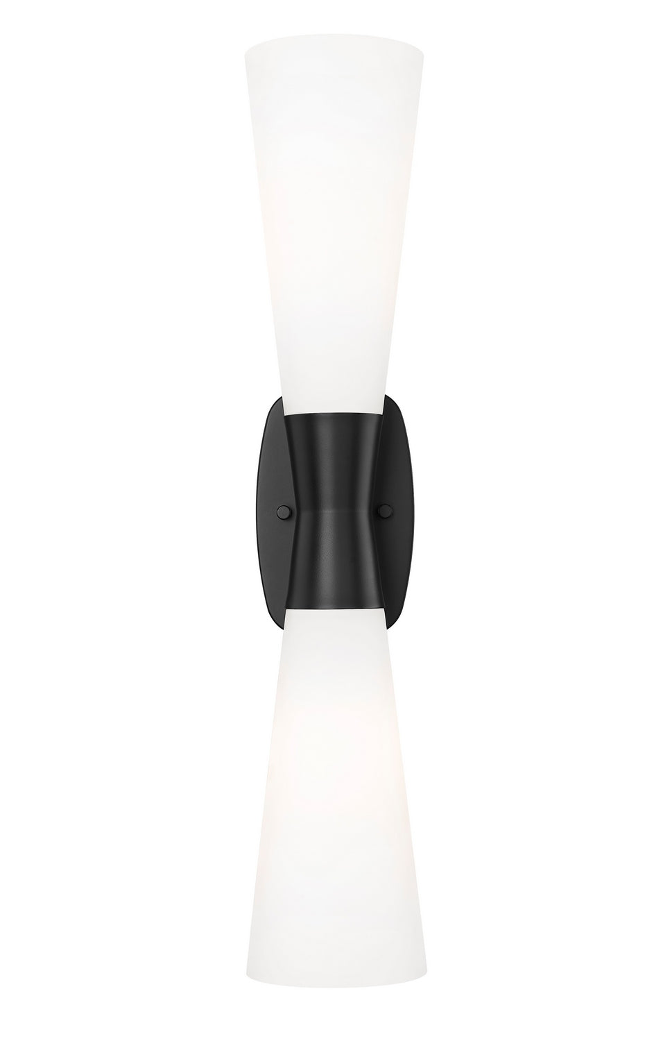 Z-Lite - 4504-2SL-MB - Two Light Wall Sconce - Emrys - Matte Black