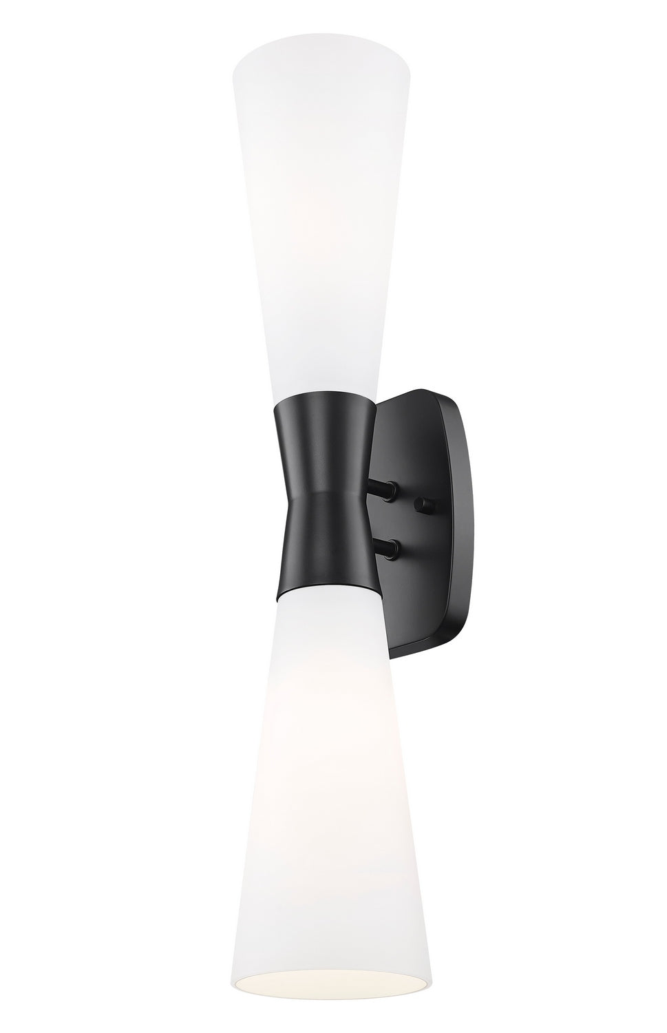 Z-Lite - 4504-2SL-MB - Two Light Wall Sconce - Emrys - Matte Black