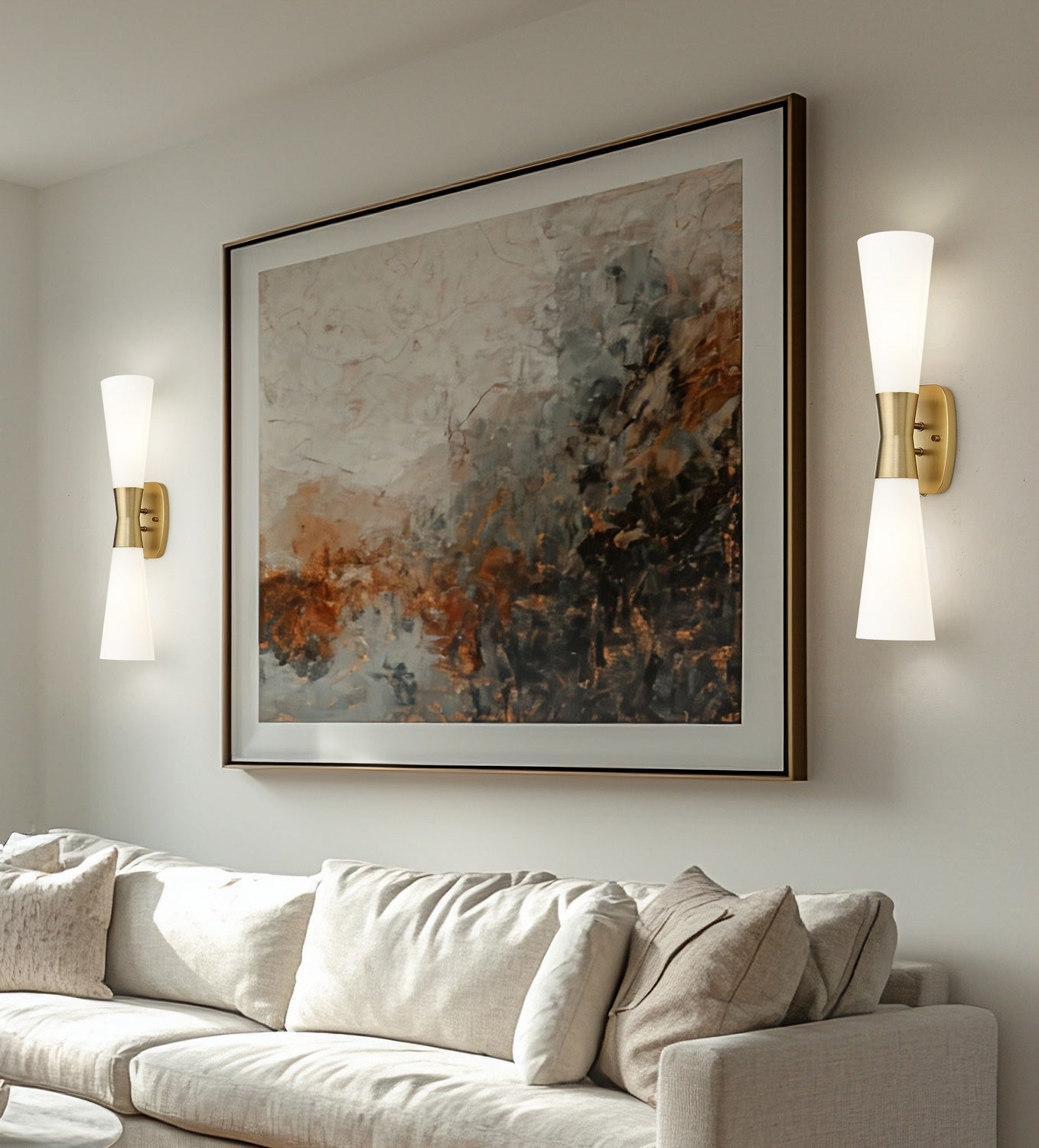 Z-Lite - 4504-2SL-MGLD - Two Light Wall Sconce - Emrys - Modern Gold