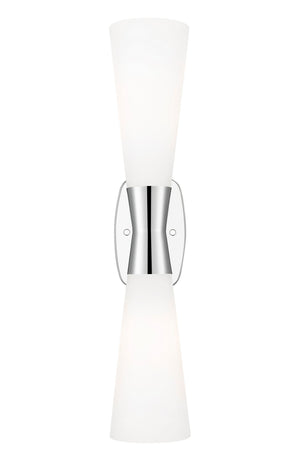 Z-Lite - 4504-2SL-PN - Two Light Wall Sconce - Emrys - Polished Nickel