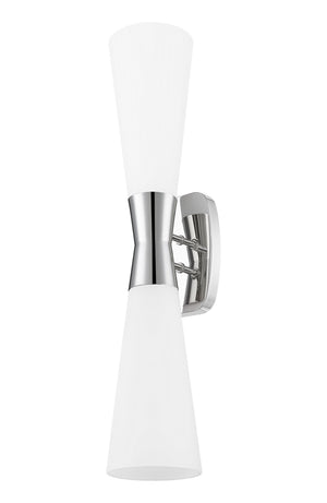 Z-Lite - 4504-2SL-PN - Two Light Wall Sconce - Emrys - Polished Nickel