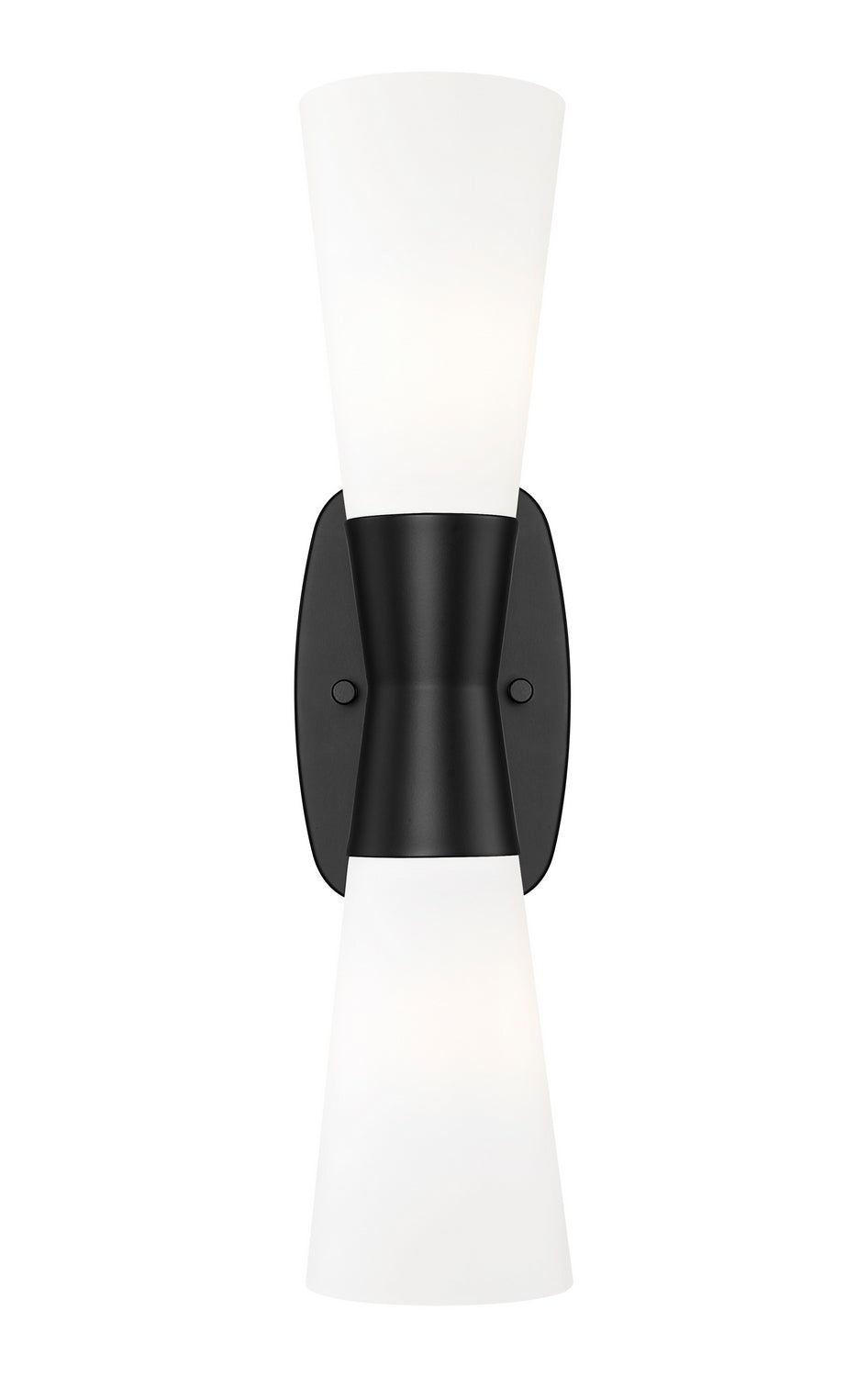Z-Lite - 4504-2S-MB - Two Light Wall Sconce - Emrys - Matte Black