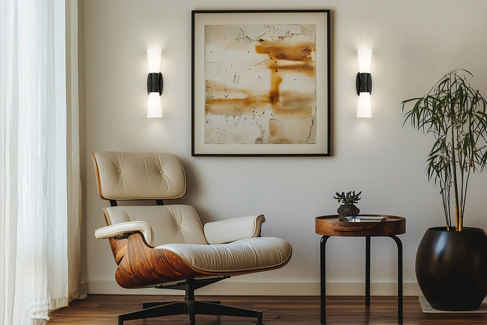 Z-Lite - 4504-2S-MB - Two Light Wall Sconce - Emrys - Matte Black
