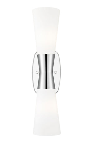 Z-Lite - 4504-2S-PN - Two Light Wall Sconce - Emrys - Polished Nickel