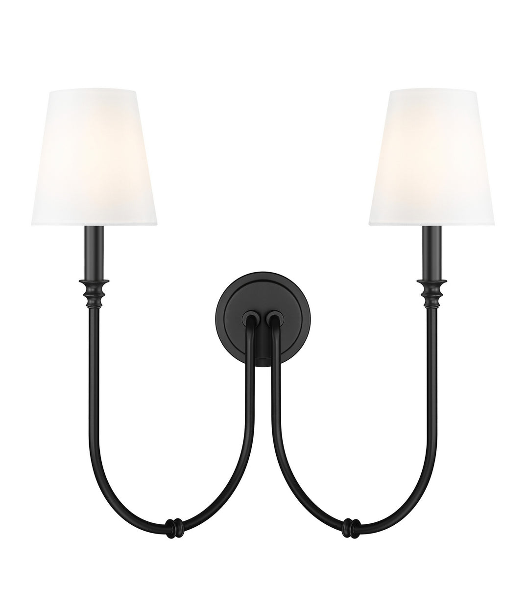 Z-Lite - 4505-2S-MB - Two Light Wall Sconce - Jisele - Matte Black