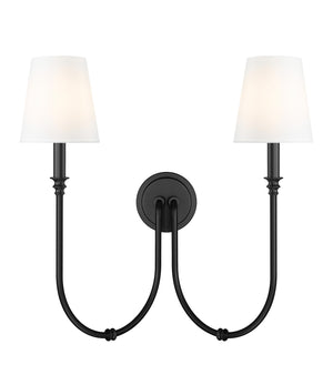Z-Lite - 4505-2S-MB - Two Light Wall Sconce - Jisele - Matte Black