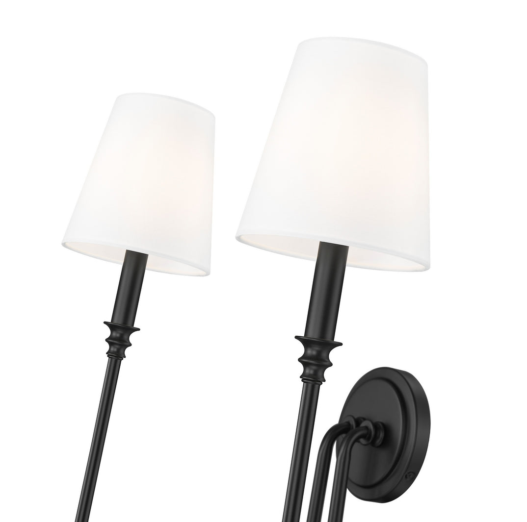 Z-Lite - 4505-2S-MB - Two Light Wall Sconce - Jisele - Matte Black