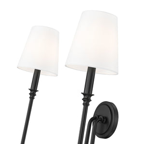 Z-Lite - 4505-2S-MB - Two Light Wall Sconce - Jisele - Matte Black