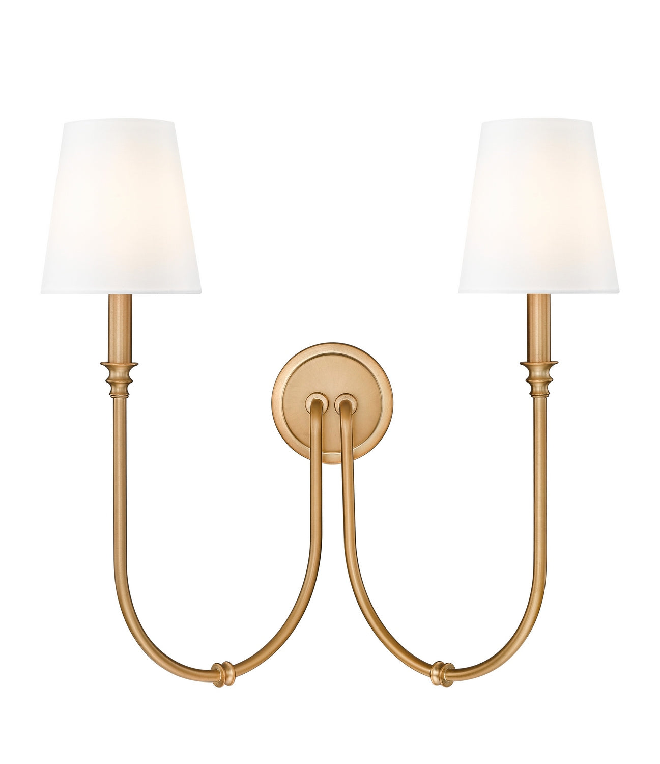 Z-Lite - 4505-2S-RB - Two Light Wall Sconce - Jisele - Rubbed Brass