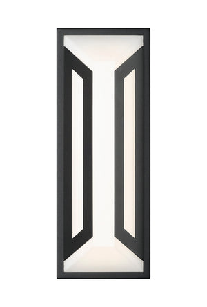 Z-Lite - 5028M-BK-LED - LED Outdoor Wall Mount - Banff - Sand Black
