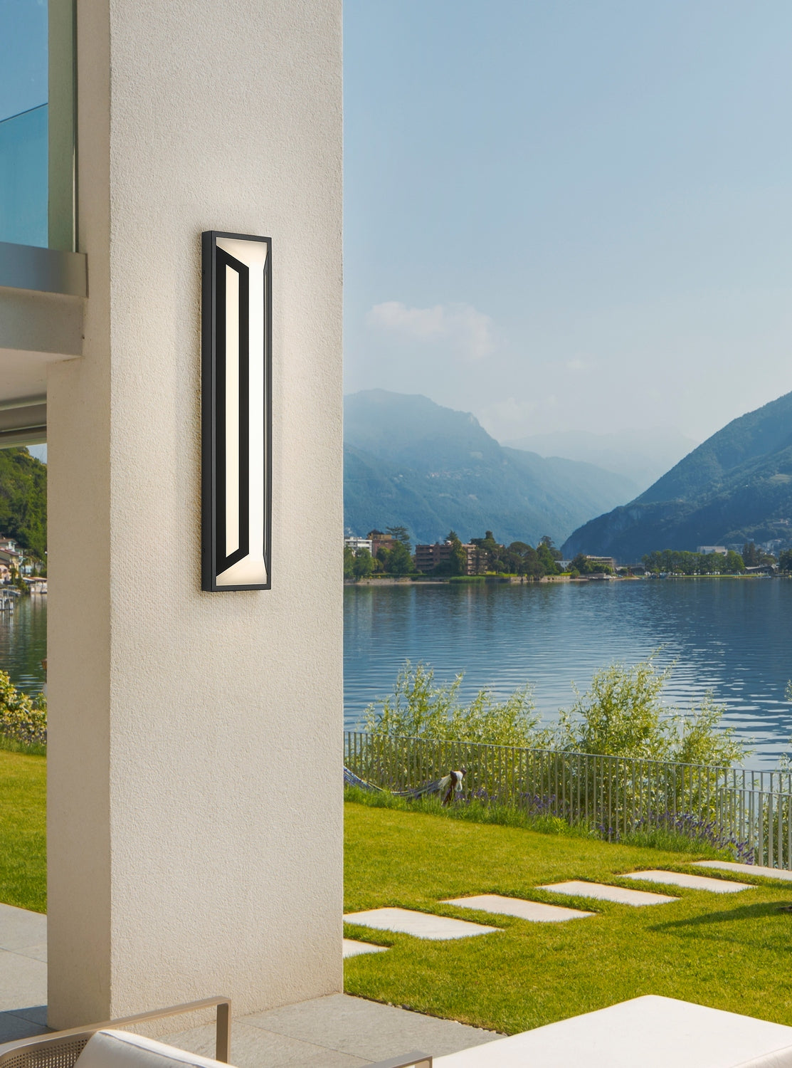 Z-Lite - 5028XL-BK-LED - LED Outdoor Wall Mount - Banff - Sand Black