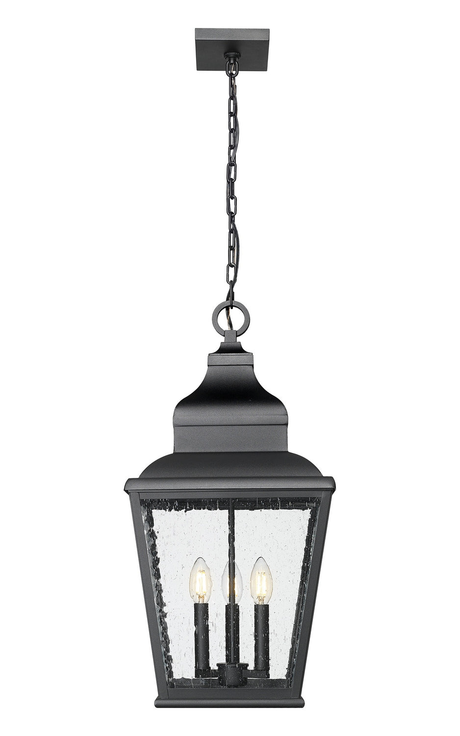 Z-Lite - 5029CHB-BK - Three Light Outdoor Chain Mount Ceiling Fixture - Raphael - Sand Black