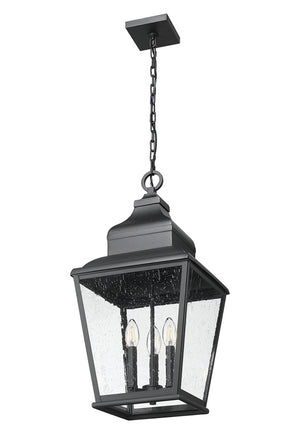 Z-Lite - 5029CHB-BK - Three Light Outdoor Chain Mount Ceiling Fixture - Raphael - Sand Black