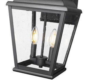 Z-Lite - 5029M-BK - Two Light Outdoor Wall Mount - Raphael - Sand Black