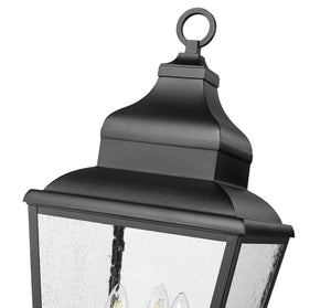 Z-Lite - 5029PHBS-536P-BK - Three Light Outdoor Post Mount - Raphael - Sand Black