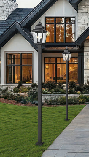 Z-Lite - 5029PHBS-536P-BK - Three Light Outdoor Post Mount - Raphael - Sand Black