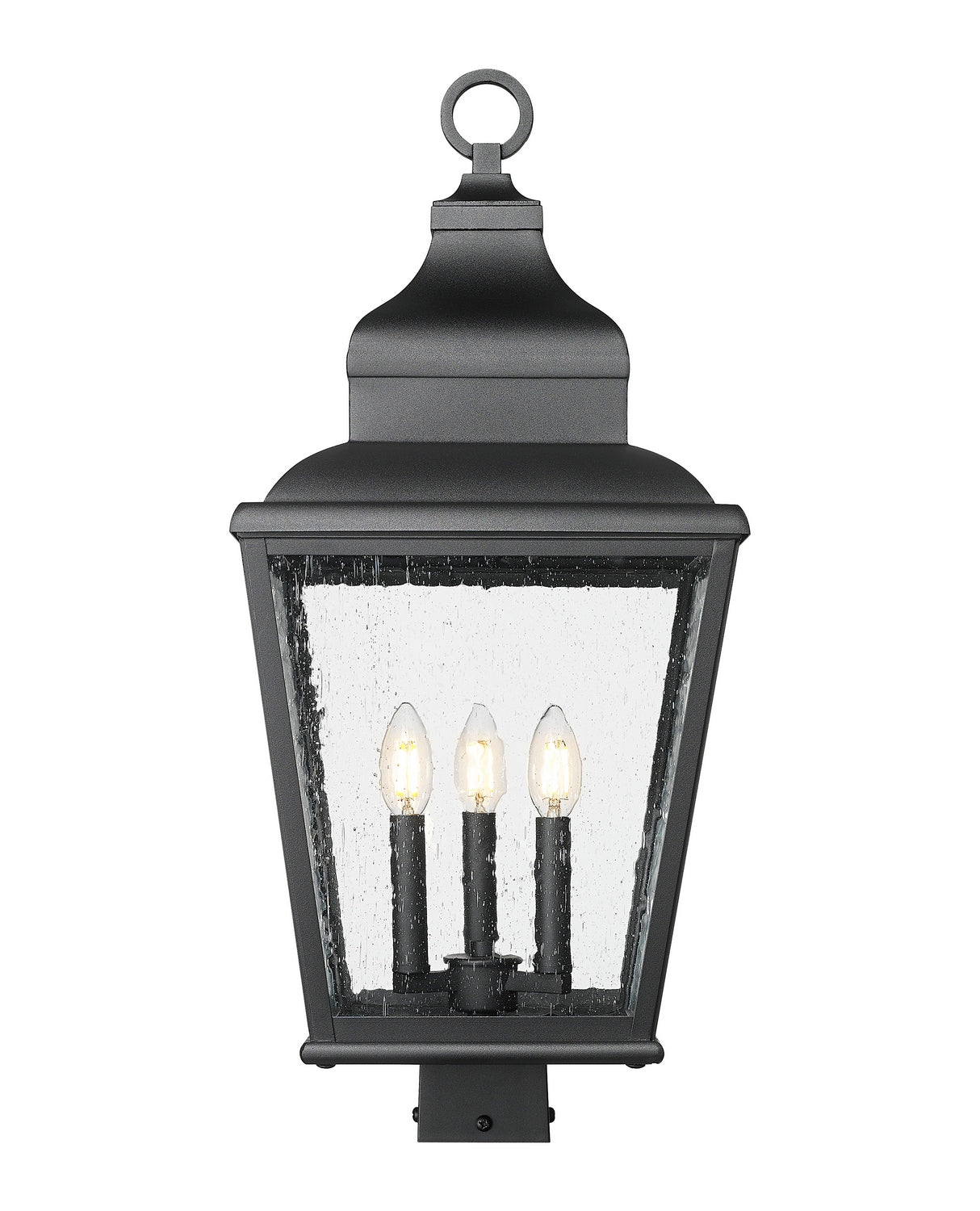 Z-Lite - 5029PHBS-BK - Three Light Outdoor Post Mount - Raphael - Sand Black